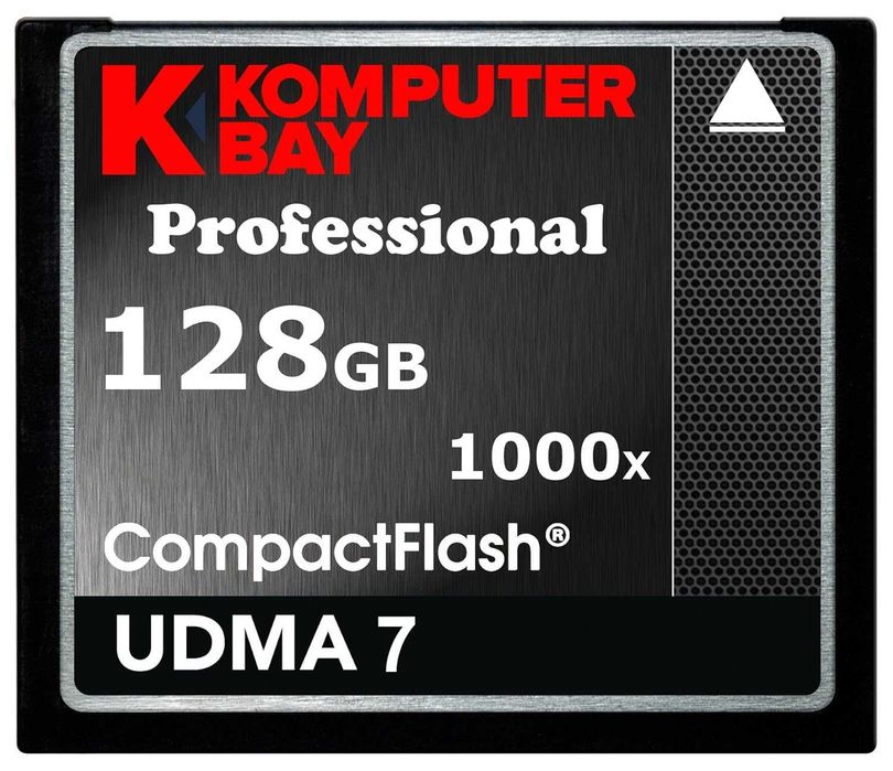 KOMPUTERBAY 128GB Professional Compact Flash Card CF 1000X Extrem UDMA