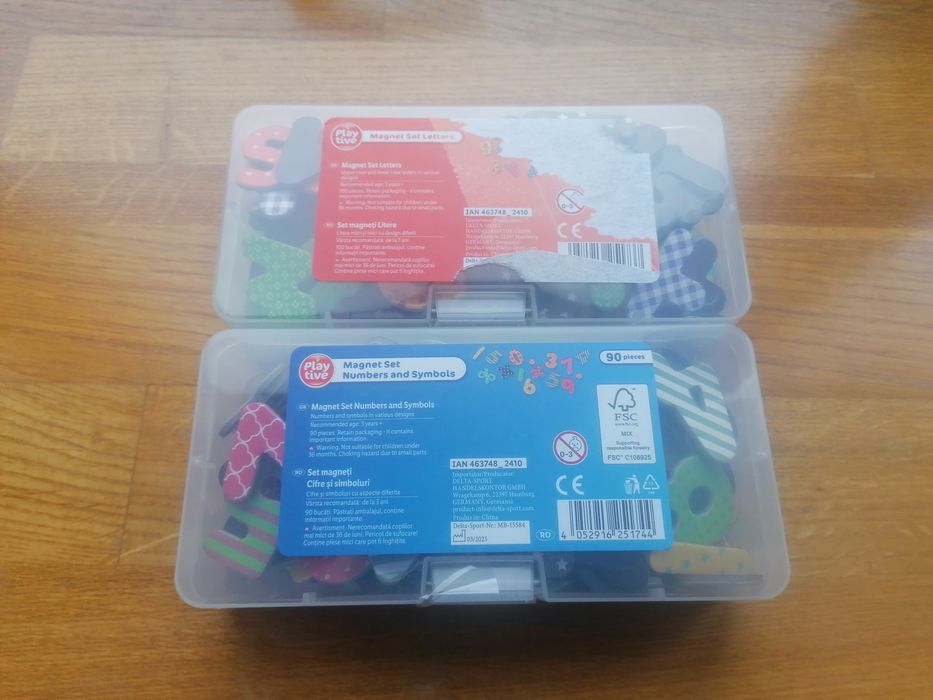 2 seturi magneți educativi