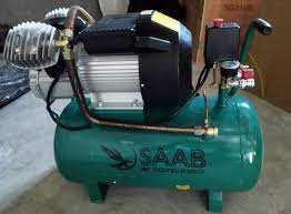 kompressor 50lt shumniy 2 Porshin  SAAB