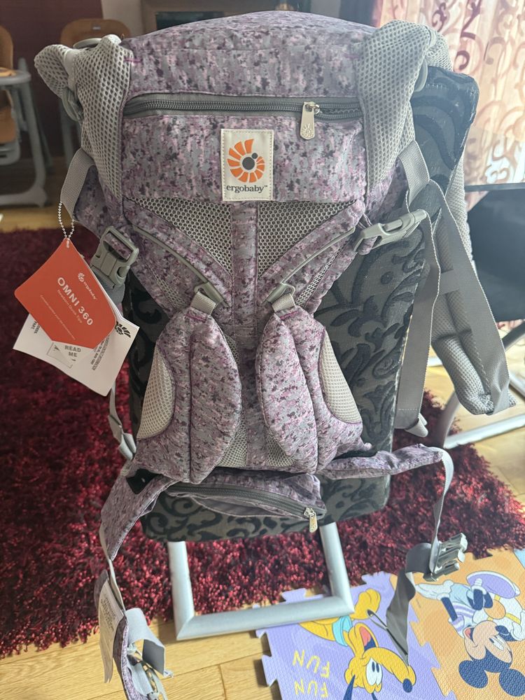 Ergobaby Cool Air Pink Digi Camo-чисто нова,с етикет