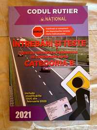 Vând 3 cărți de legislație rutieră pentru permis cat B