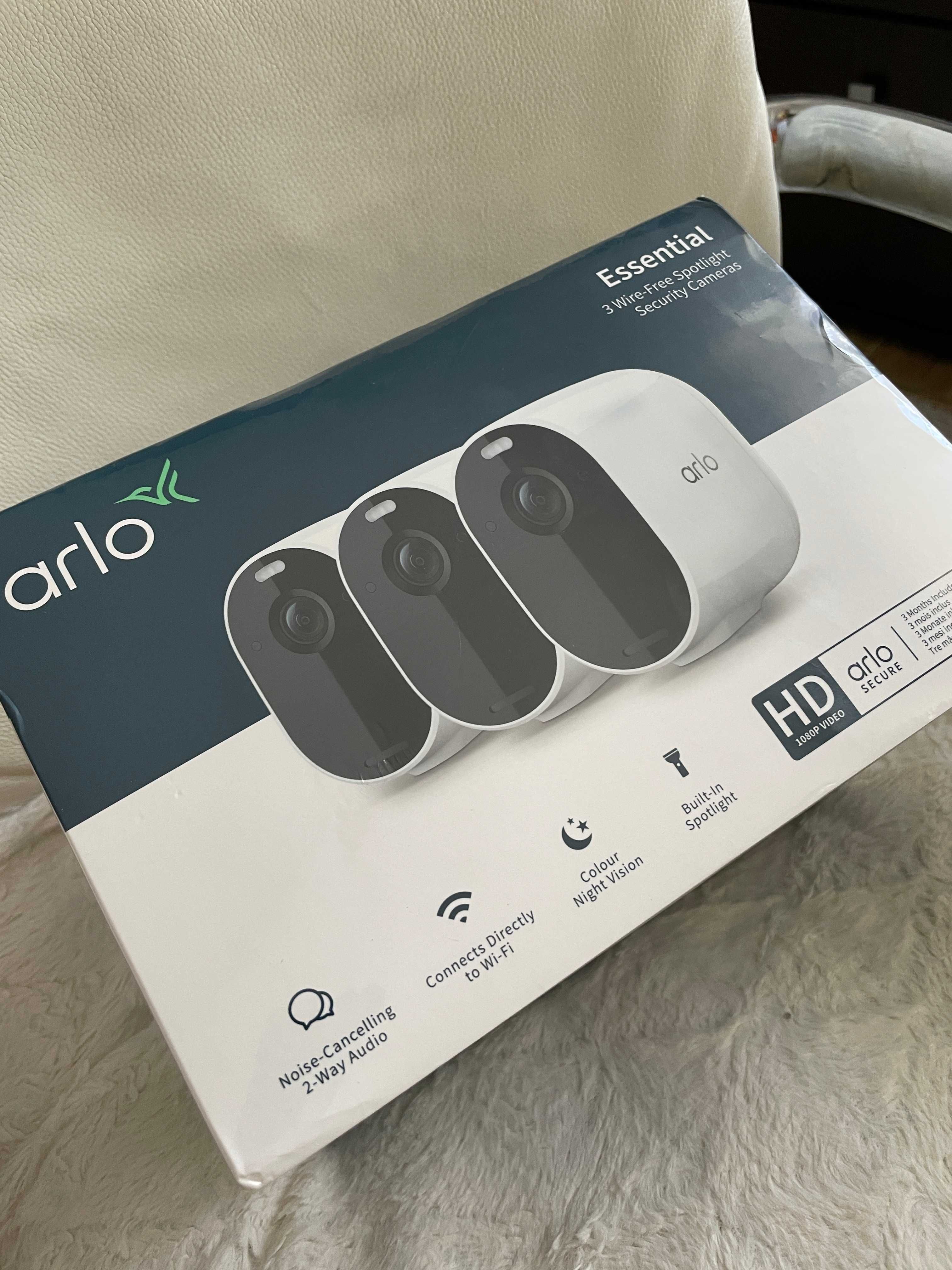 Arlo Essentials 3 Camere video full HD IR wirefree wireless NOUSIGILAT
