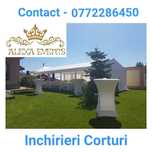 Corturi de inchiriat.cort nunta.cort botez.mese.scaune,vesela,bucatari