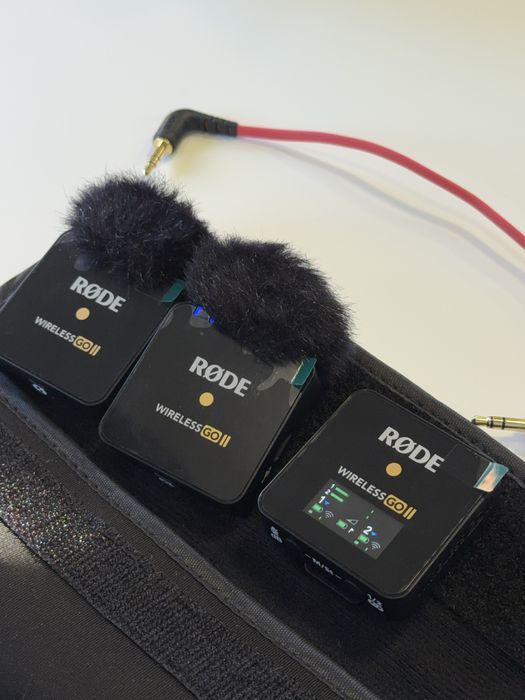 RODE Wireless GO II – Двоен Комплект (RX+2TX). Като НОВ!