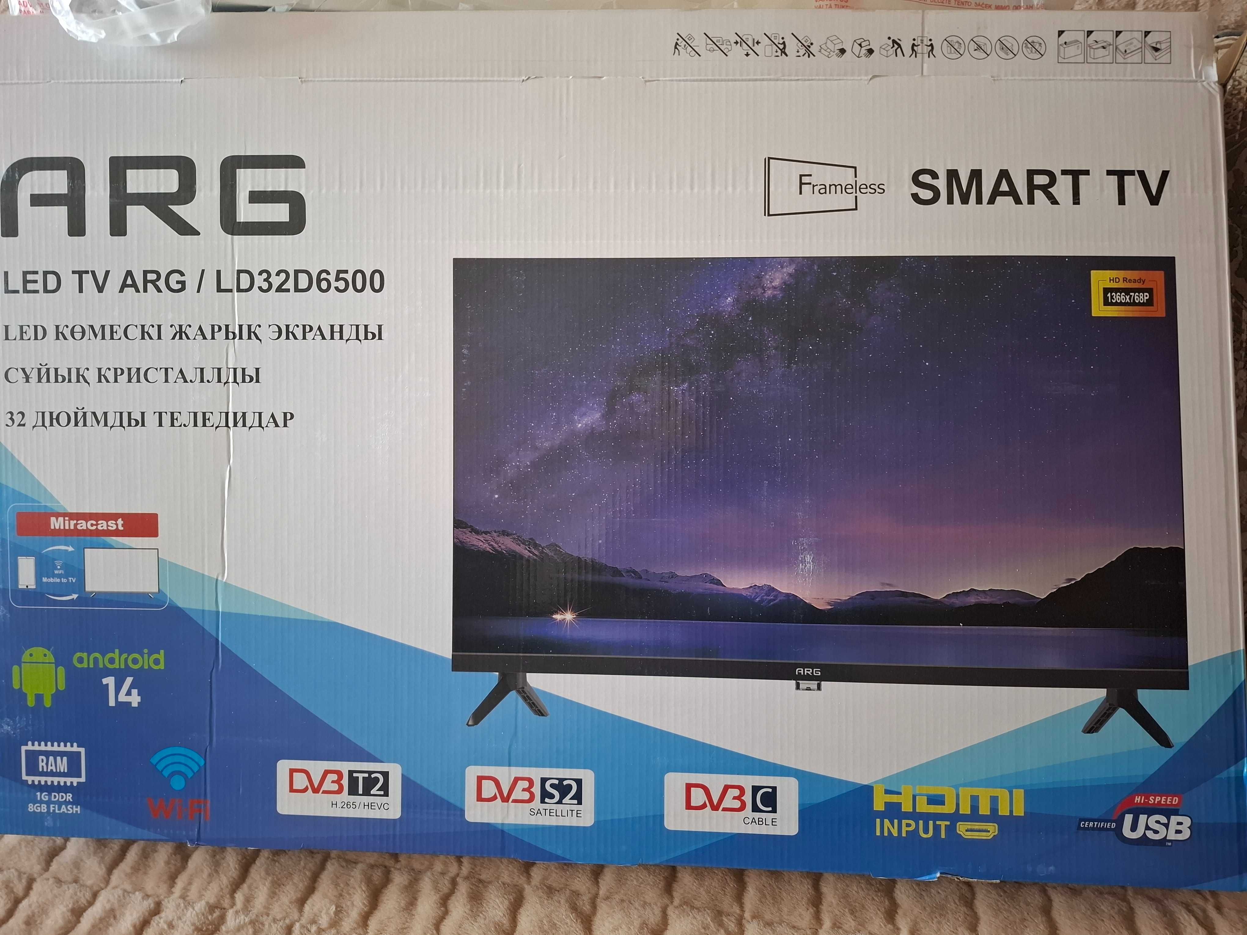 телевизор arg ld32d6500