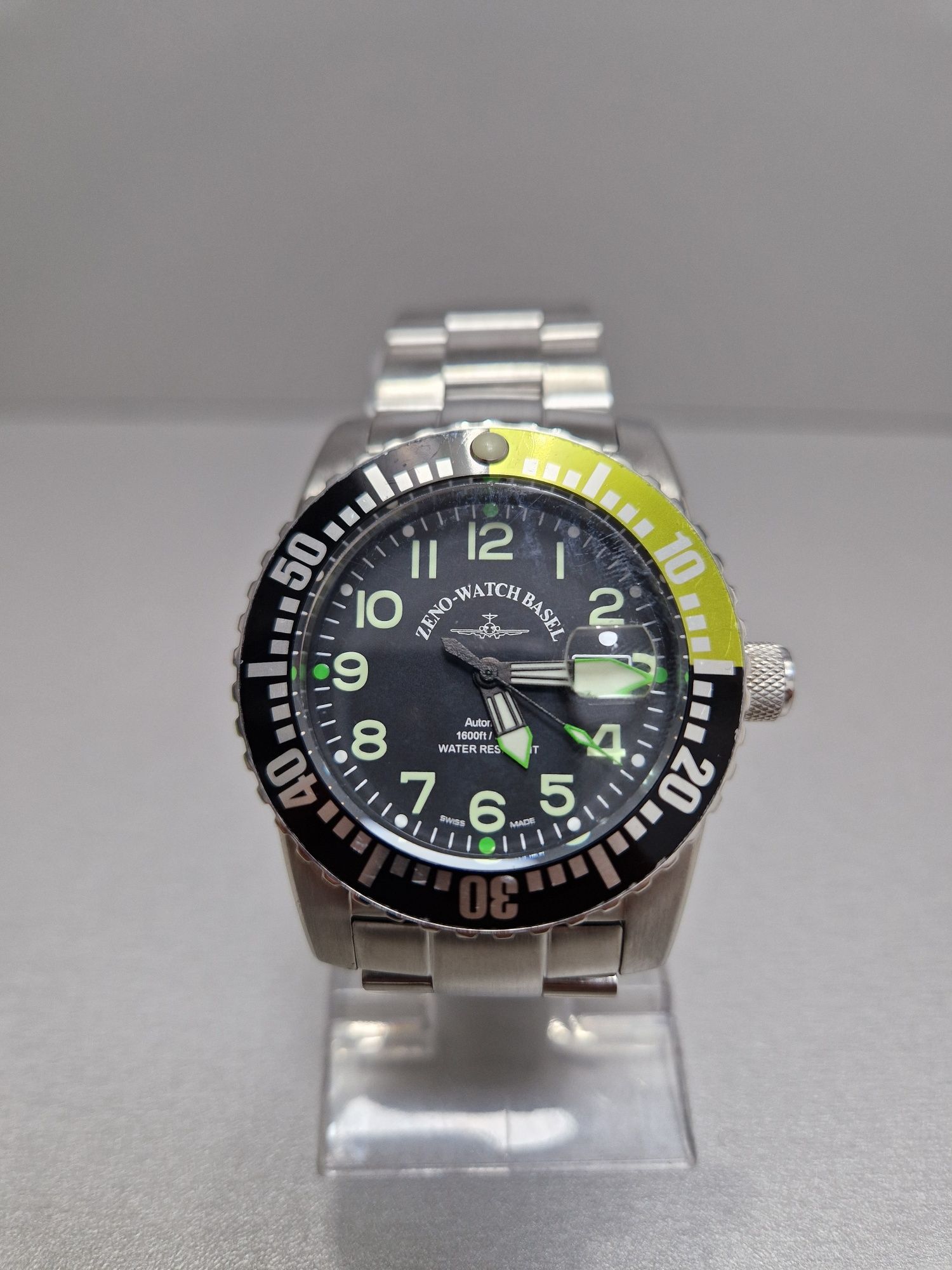 Zeno-watch basel aerplane Diver 45mm AUTOMATIC 6349 оригинален