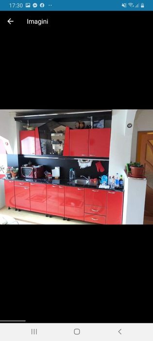 Vand mobila rosie bucatarie