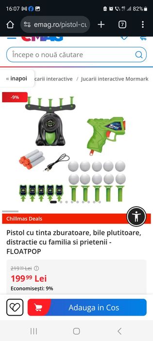 Jucarie țintă plutitoare