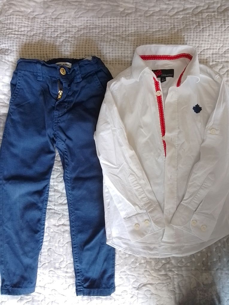 Риза Dsquared и панталон 98 см