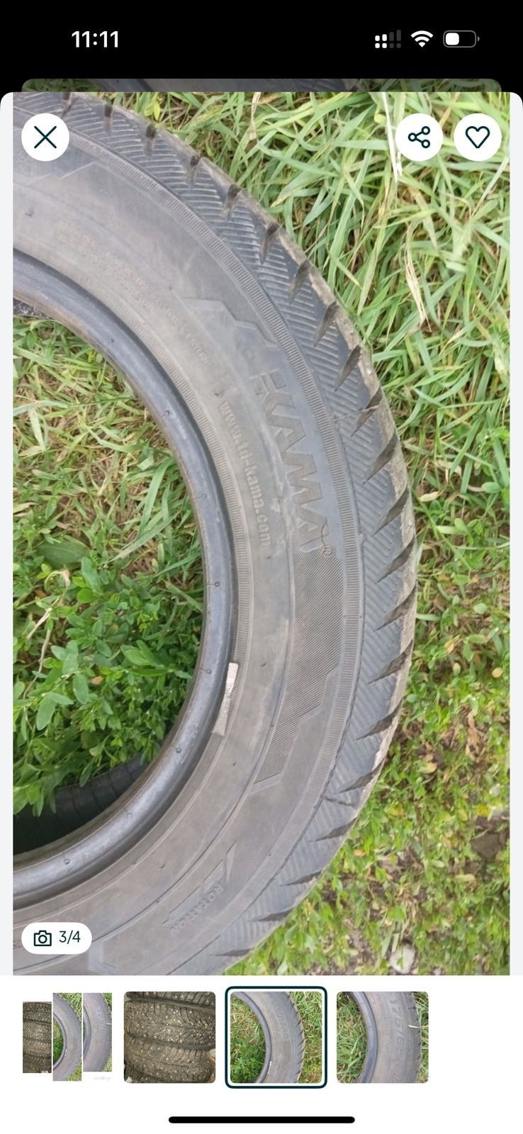 Продам шины зимние