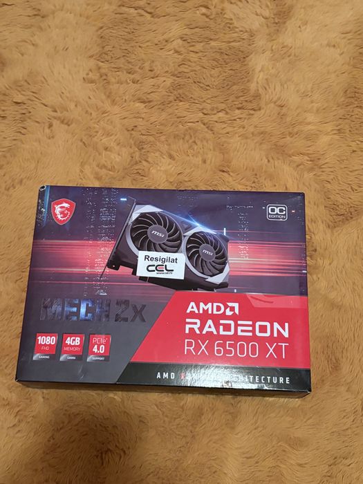 Placa video rx 6500 xt oc