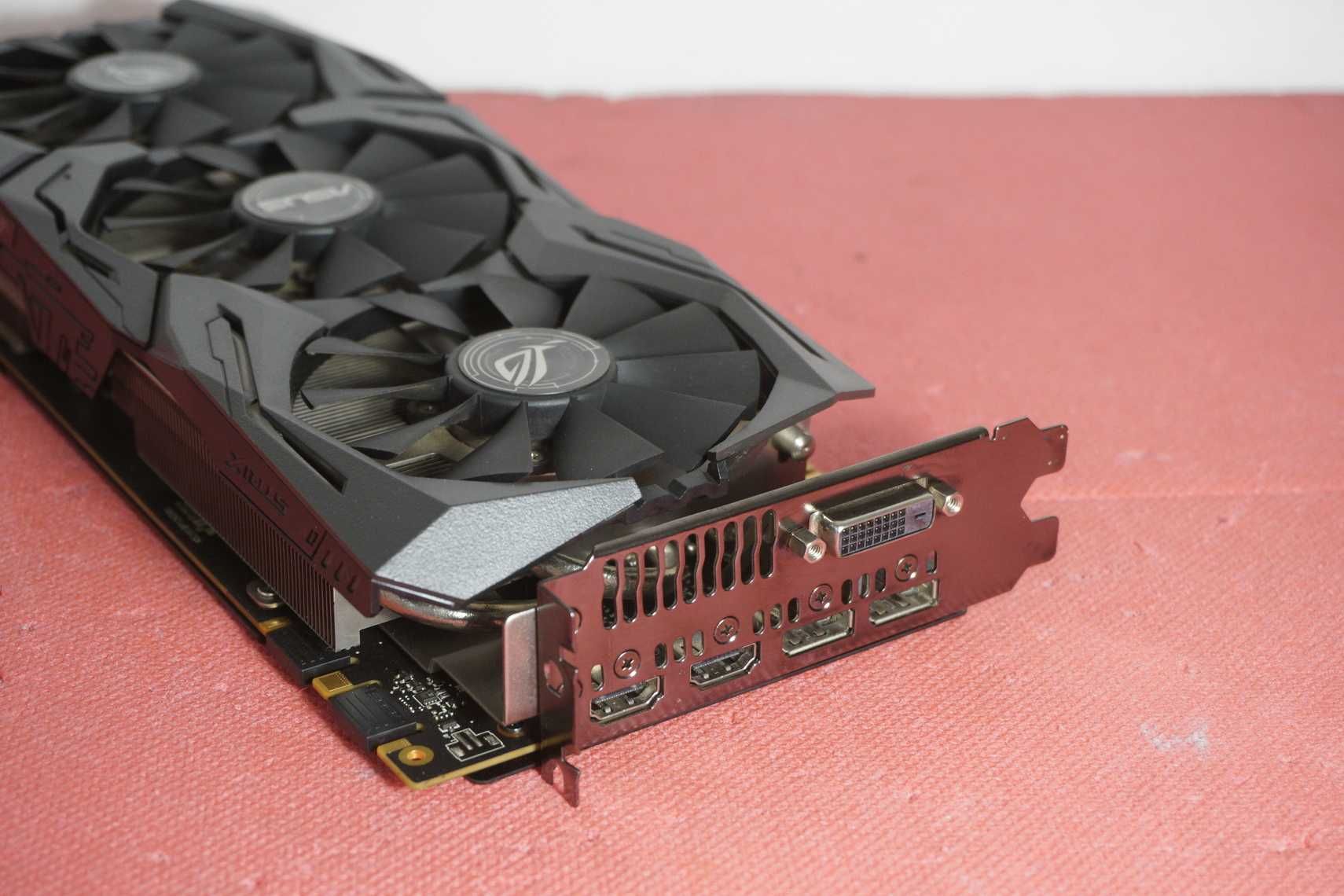 GTX 1070 Ti 8GB Asus ROG Strix видеокарта GPU Nvidia / вкл ДДС