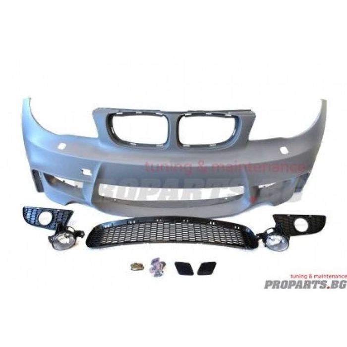 1М предна броня за BMW e82, e87 1-ва серия 04-10