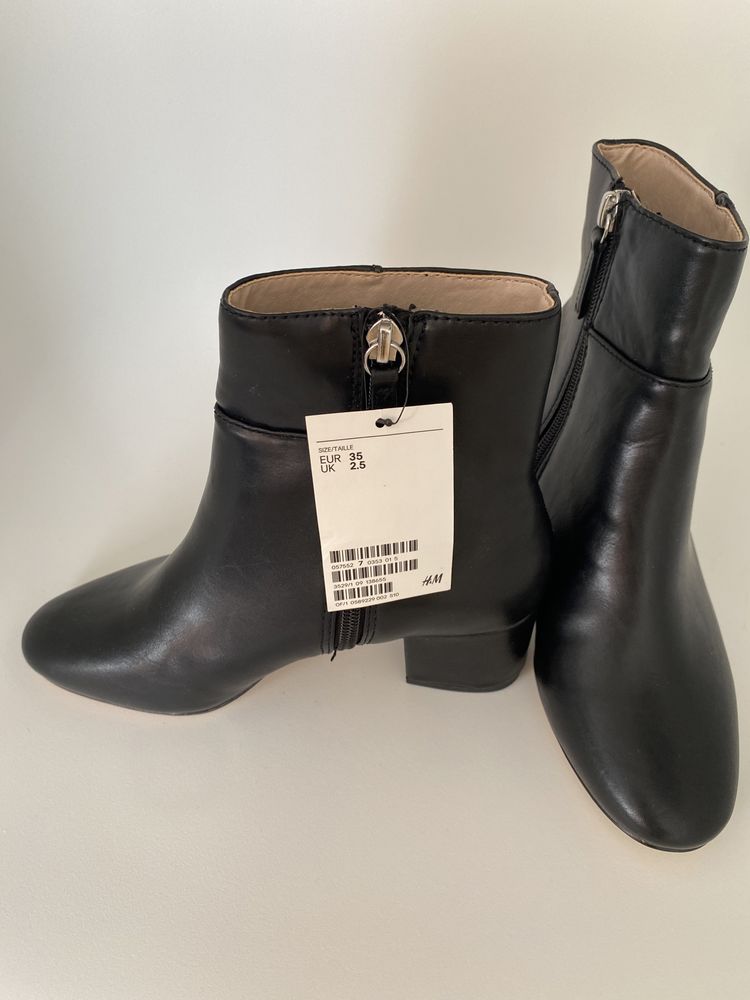 Botine H&M, marimea 35, noi cu eticheta