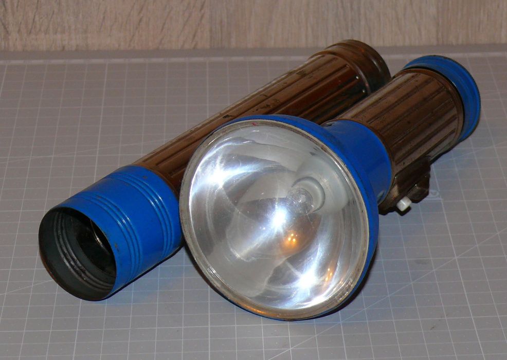 стар немски прожектор GDR , фенер , фенерче лампа от времето на соца Г
