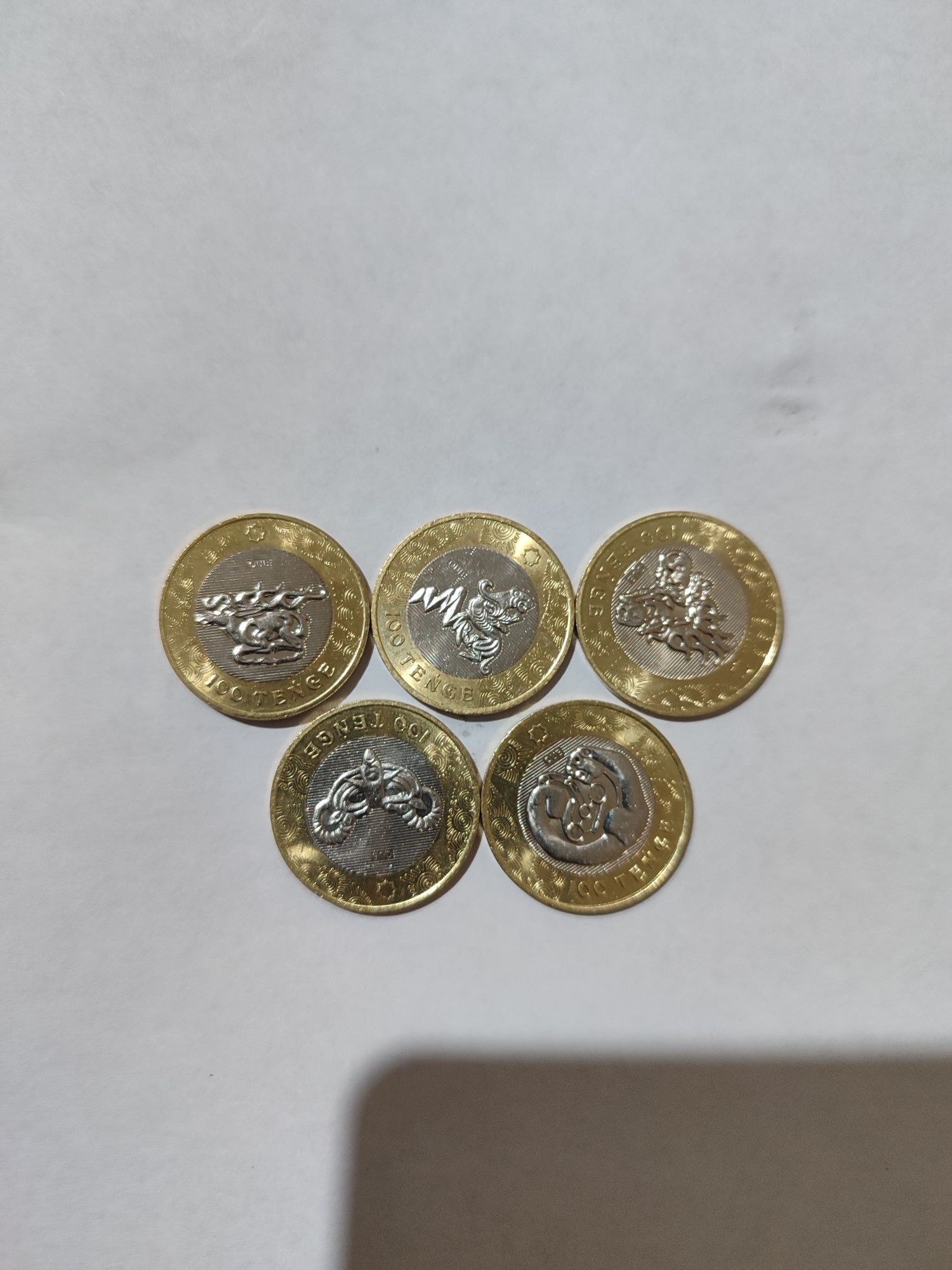 Монеты КЗ сакский стиль  3000 за набор