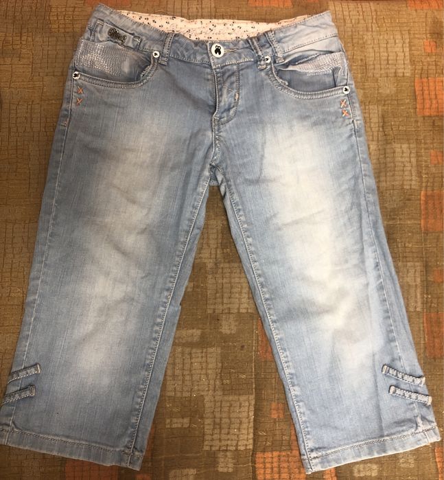 Дамски дънки 7/8 размер 28