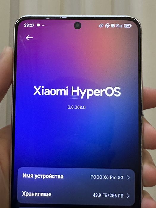 Poco X6 pro 5G oq rangi