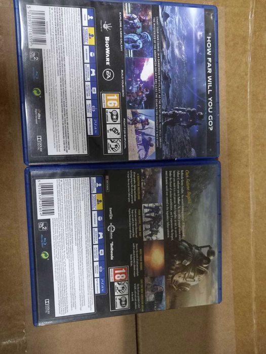 PS4 15лв за двете mass effect andromeda+fallout 76