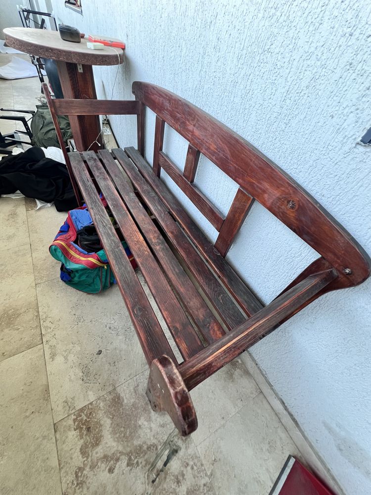 Banca lemn gradina sau balcon