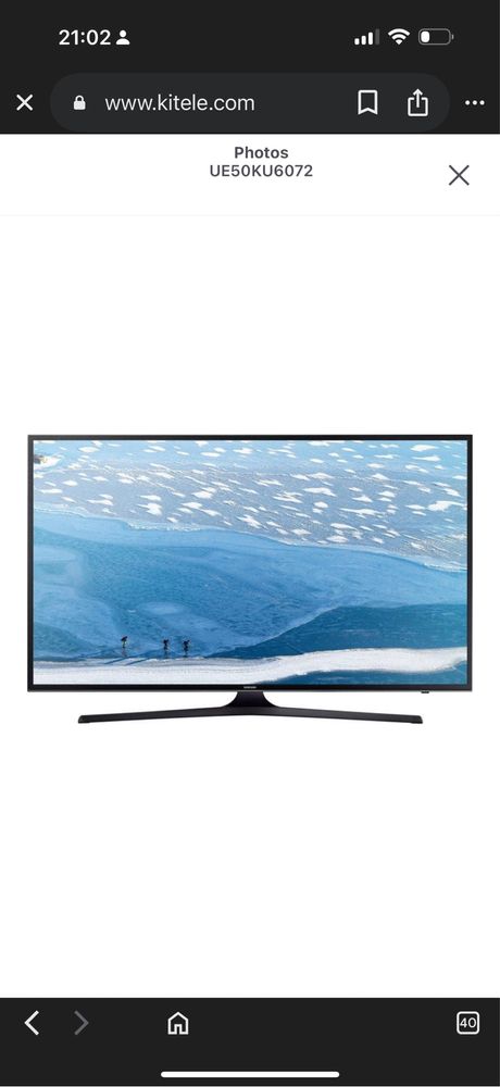 Se vinde televizor UHD 4k Samsung doagonala 125cm