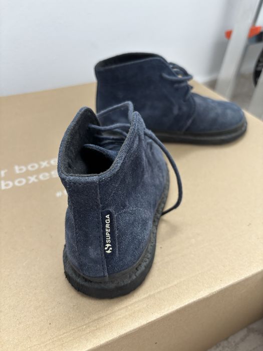 Superga детски боти от велур