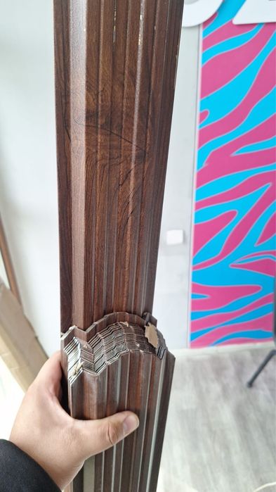 Штакетник металлический цвет античный дуб новый по размерам срочно про