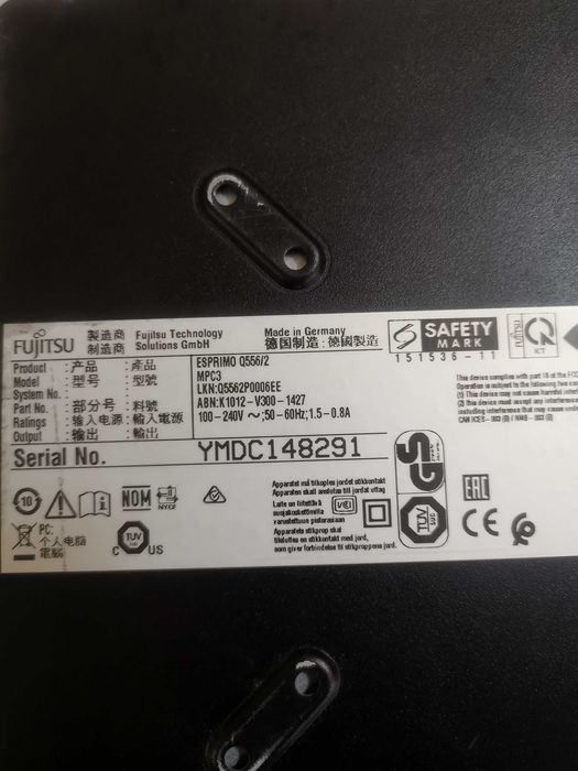 Мини компютър Fujitsu Esprimo Q556 i5-6500/8GB/256GB SSD