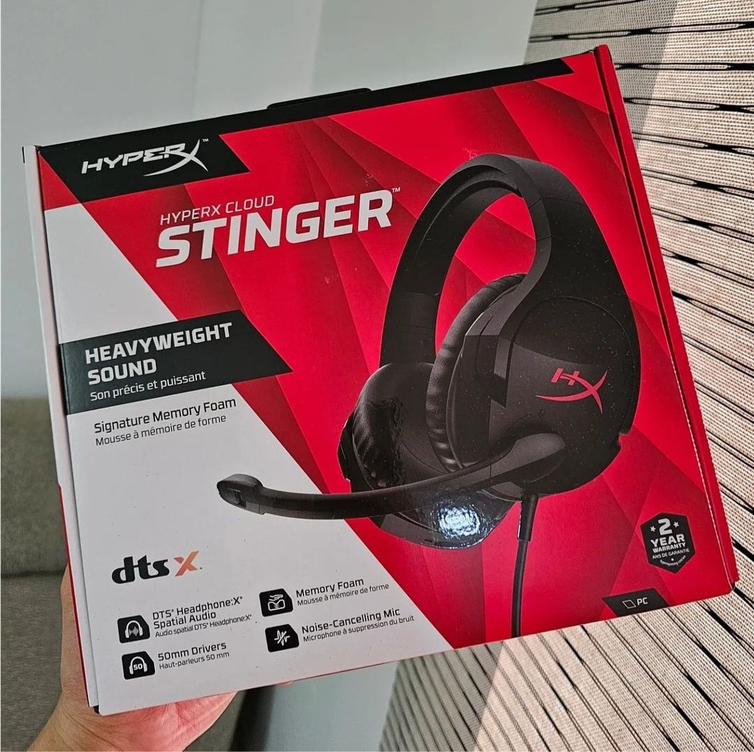 СКИДКА! Hyperx CLOUD STINGER  Наушники/Гарнитура/50мм динамики