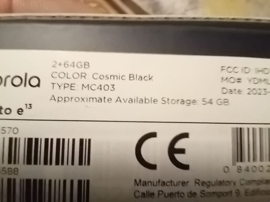 Motorola    E 13