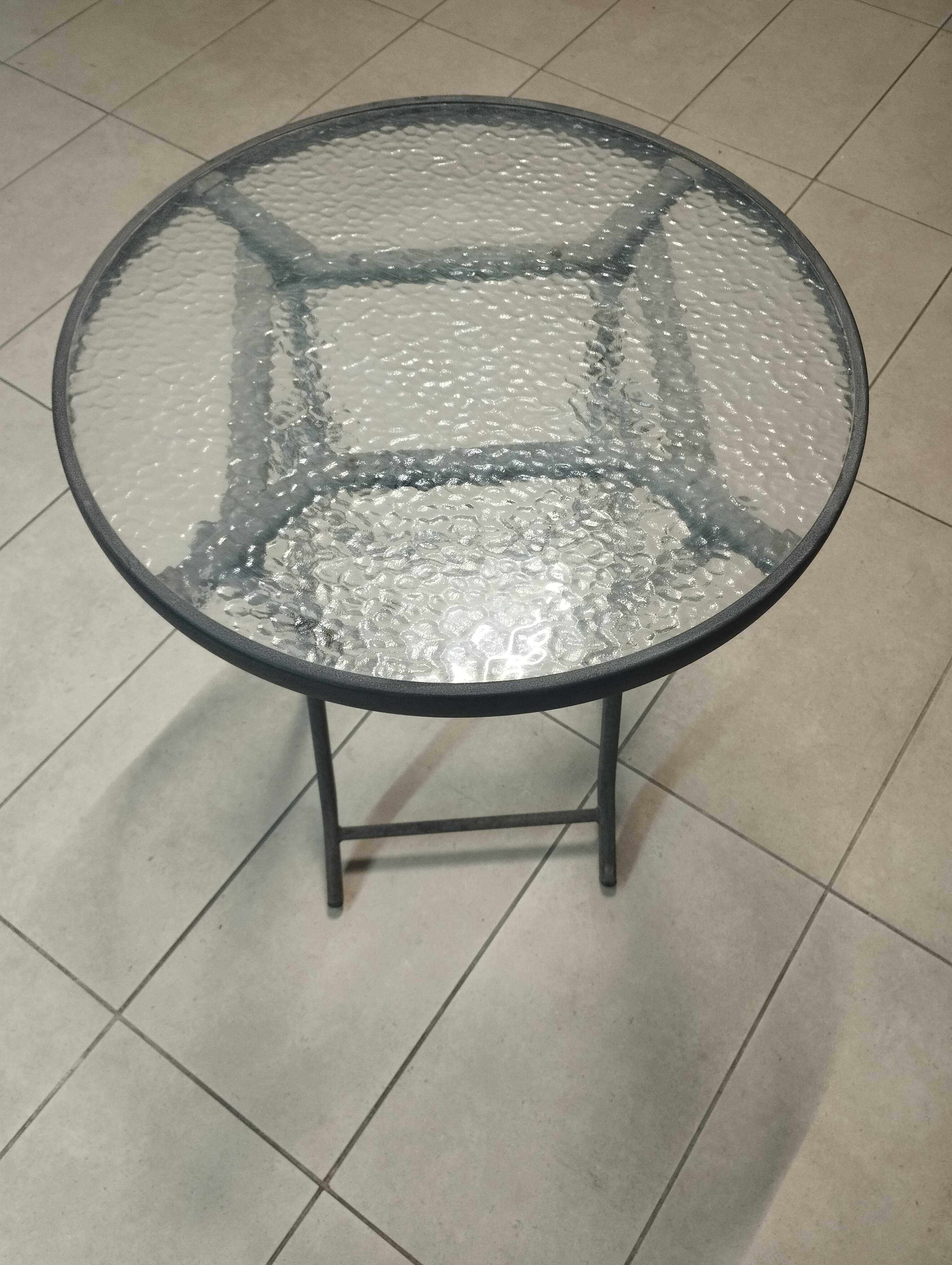 Градинска маса,метал стъкло.