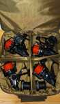 Set 4 Mulinete AVIATOR DP70 10+1 Rulmenti cu BaitRunner Echipate cu Fi
