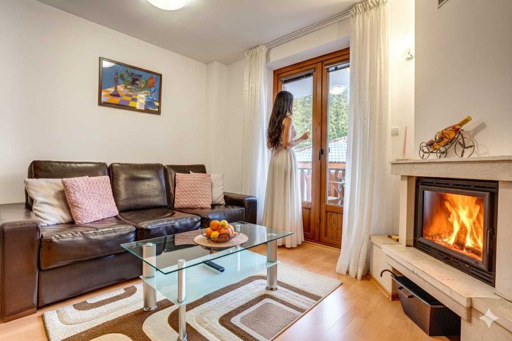 Мезонет с 2 спални MyPlace_Pamporovo, камина, комфорт и уют в Родопите