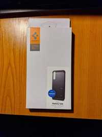 Carcasa S22 Spigen Tough Armor + glas.tr ez fit screen protector