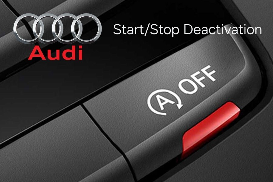 Изклюване на старт/стоп системата (ДЕАКТИВИРАНЕ Start/Stop system)Audi