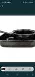 Set tava cuptor 26 cm + Ceaun cu coada 1.5 L, emailat,