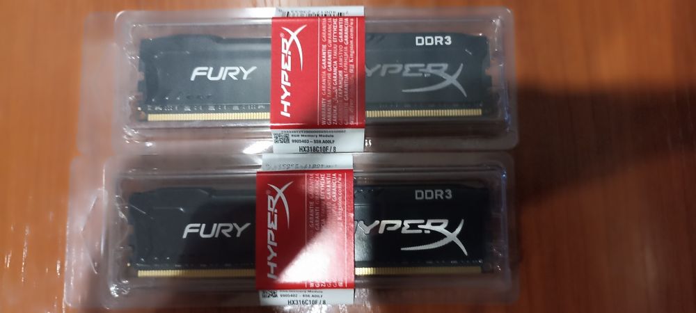 Оперативая память HyperX Fury 16 GB DDR3