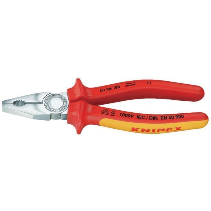 Patent izolat KNIPEX profesional KNI0306180T, 180 mm