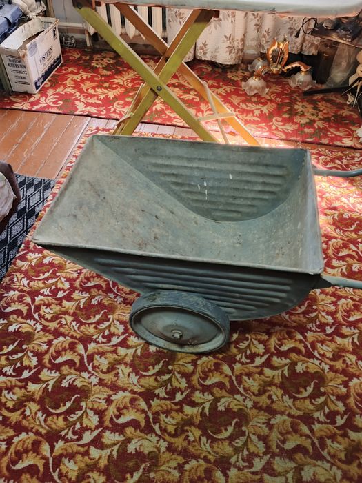 Садовая тележка металлическая