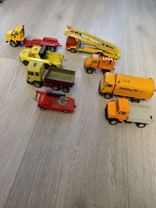 Machete utilaje Siku și matchbox