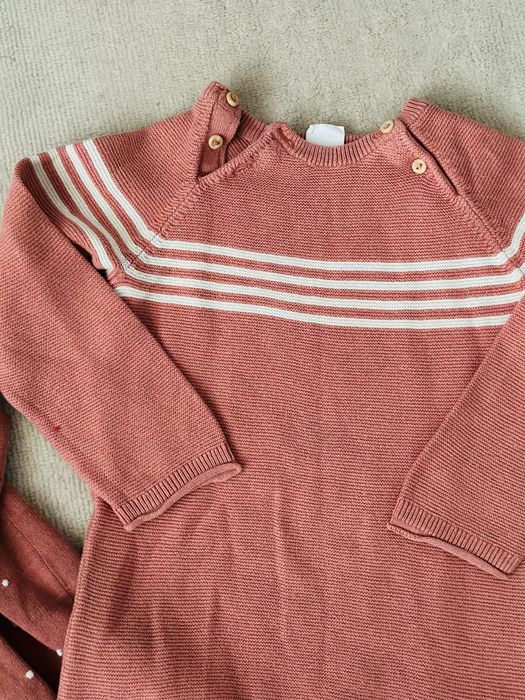 Lot rochite si vesta fetite h&m