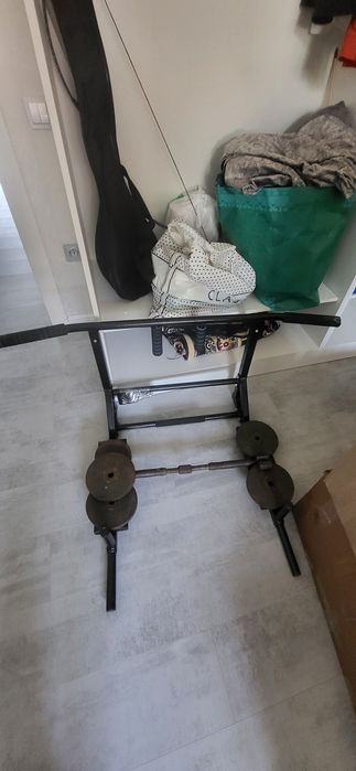 Турник 3 в 1 жане гантель жиналатын тури сатылады