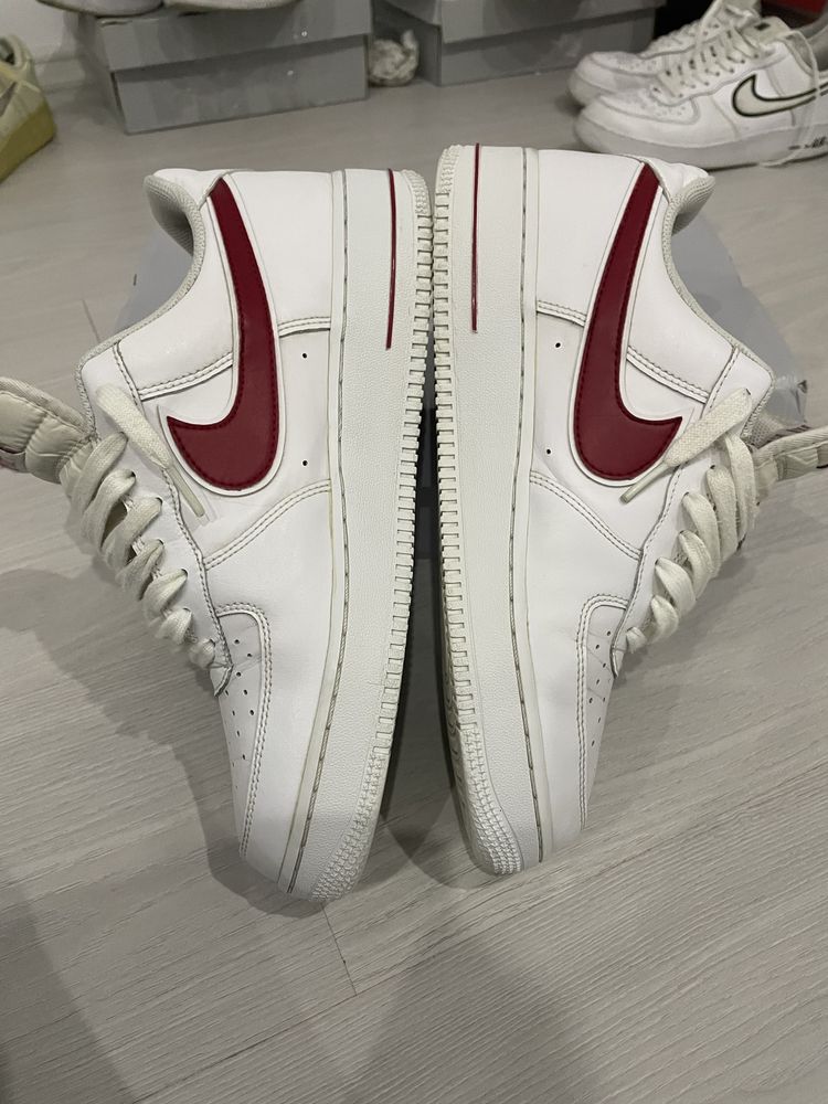 air force 1 low gym red