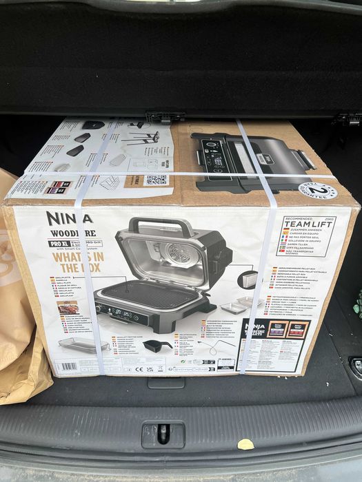 Неразопакован електрически грил Ninja Woodfire Pro XL - гаранция