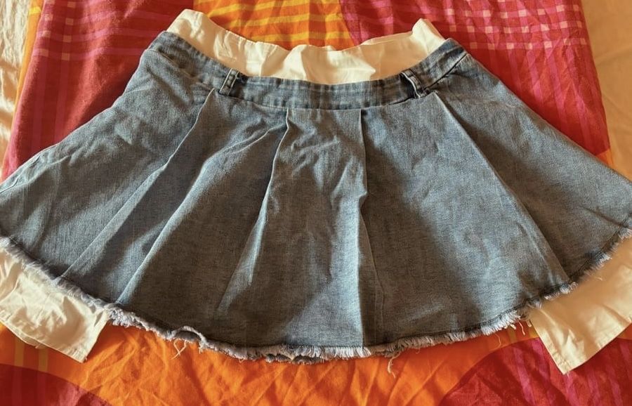 Дамска дънкова пола