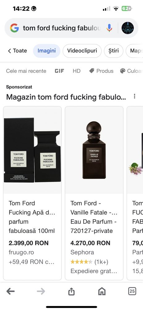 Tom ford fuckin fabulous( peste 90ml)