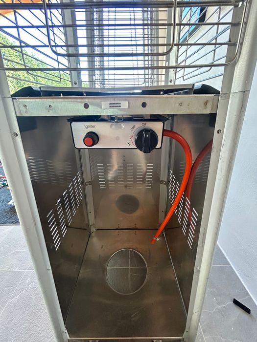 Încălzitoare de terasă pe gas