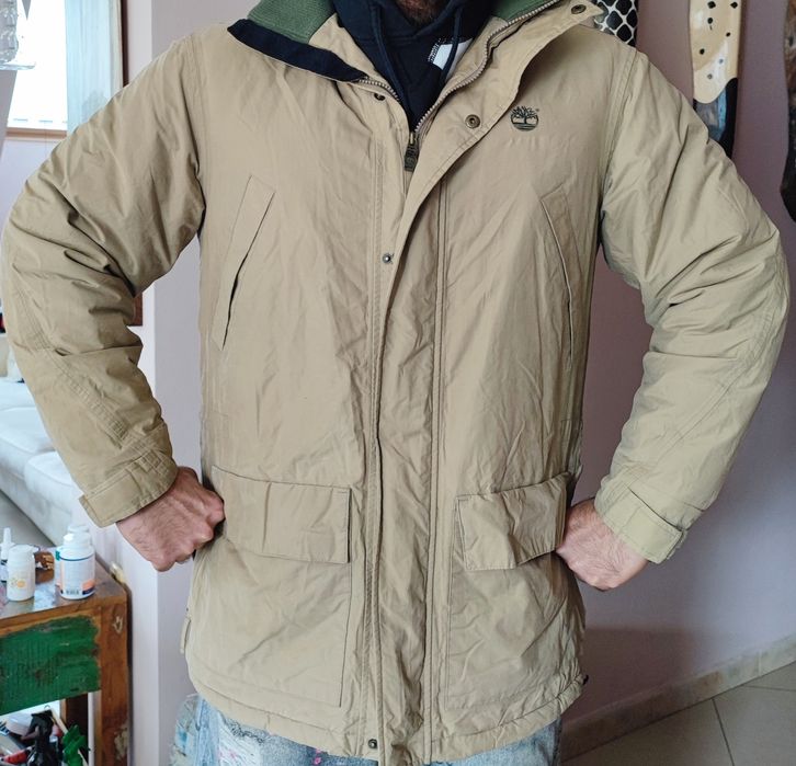 Оригинално мъжко яке палто водонепромокаемо Timberland тимбърленд Л Хл