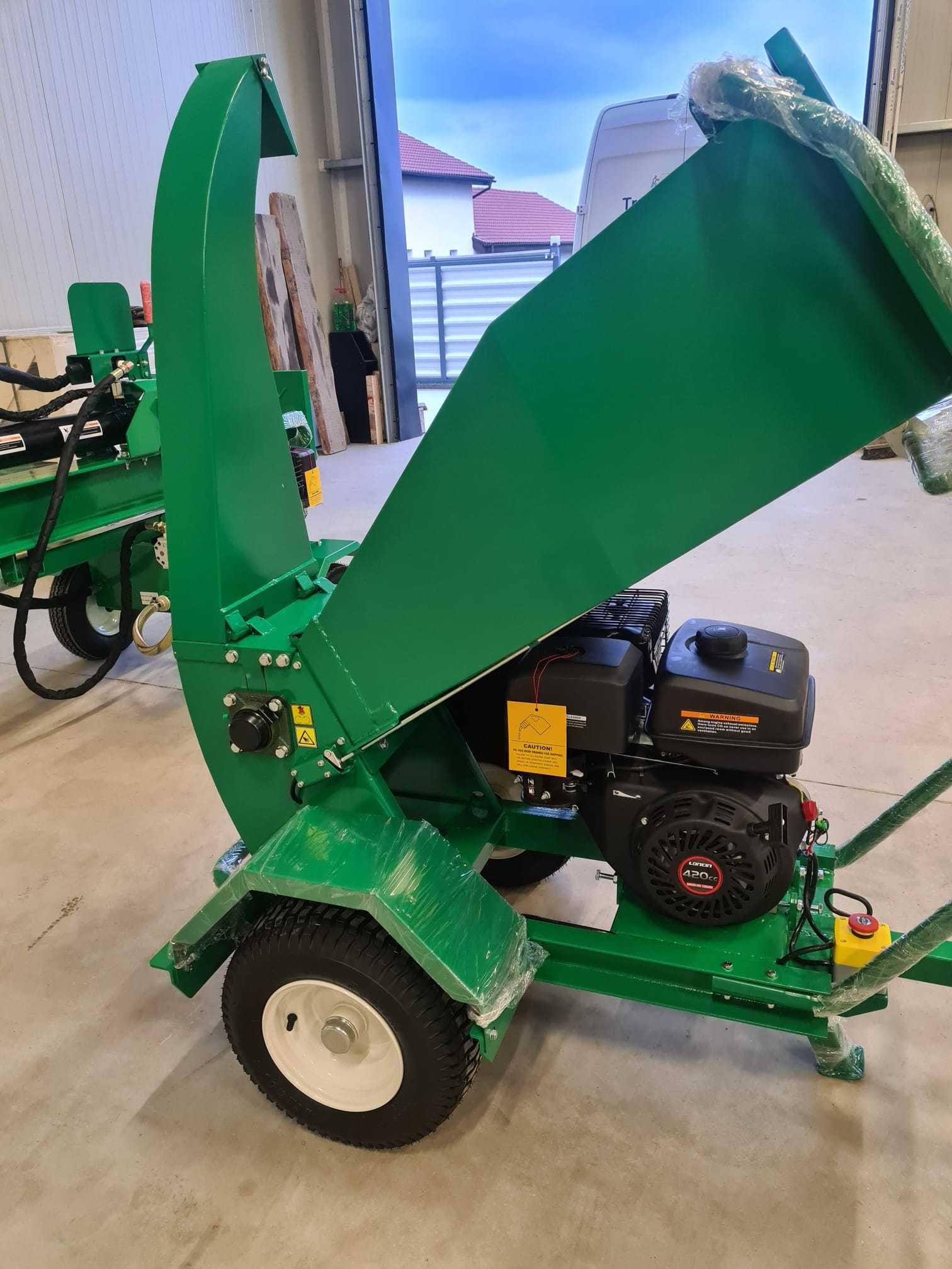 Tocator crengi NOU motor 14,5cp- diametru lemn 15cm -import GERMANIA