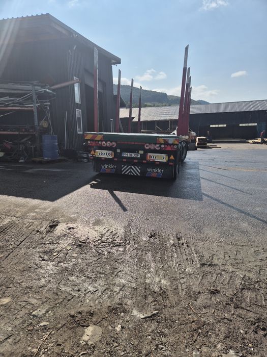 Volvo fh 500..transport lemn..forestier..bustean..macara